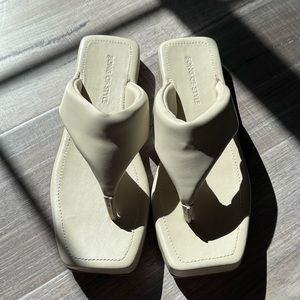 Song of Style City Sandal in Crème